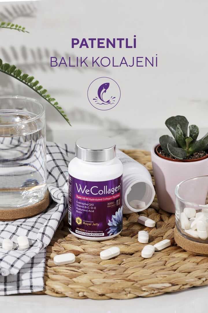 WeCollagen® Kolajen Takviye Edici Gıda 45 Tablet