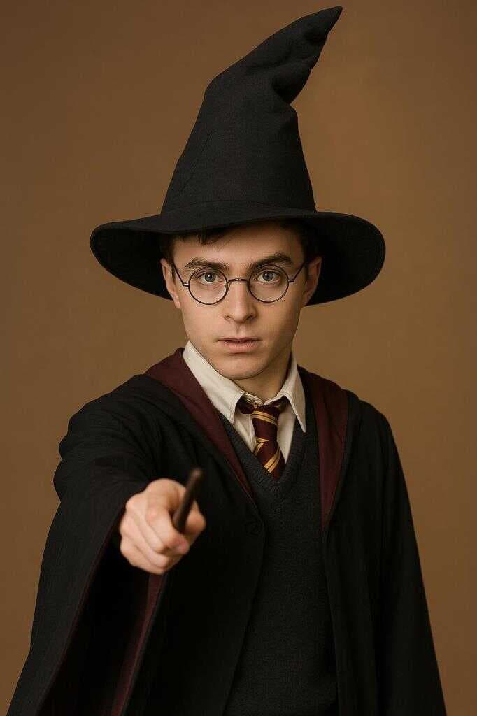 Nessiworld Harry Potter Seçmen Şapkası Siyah Renk