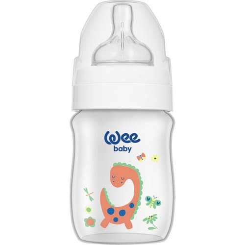 Wee Baby Klasik Plus Geniş Ağızlı Pp Biberon 150 ml BEYAZ (0-6 AY)