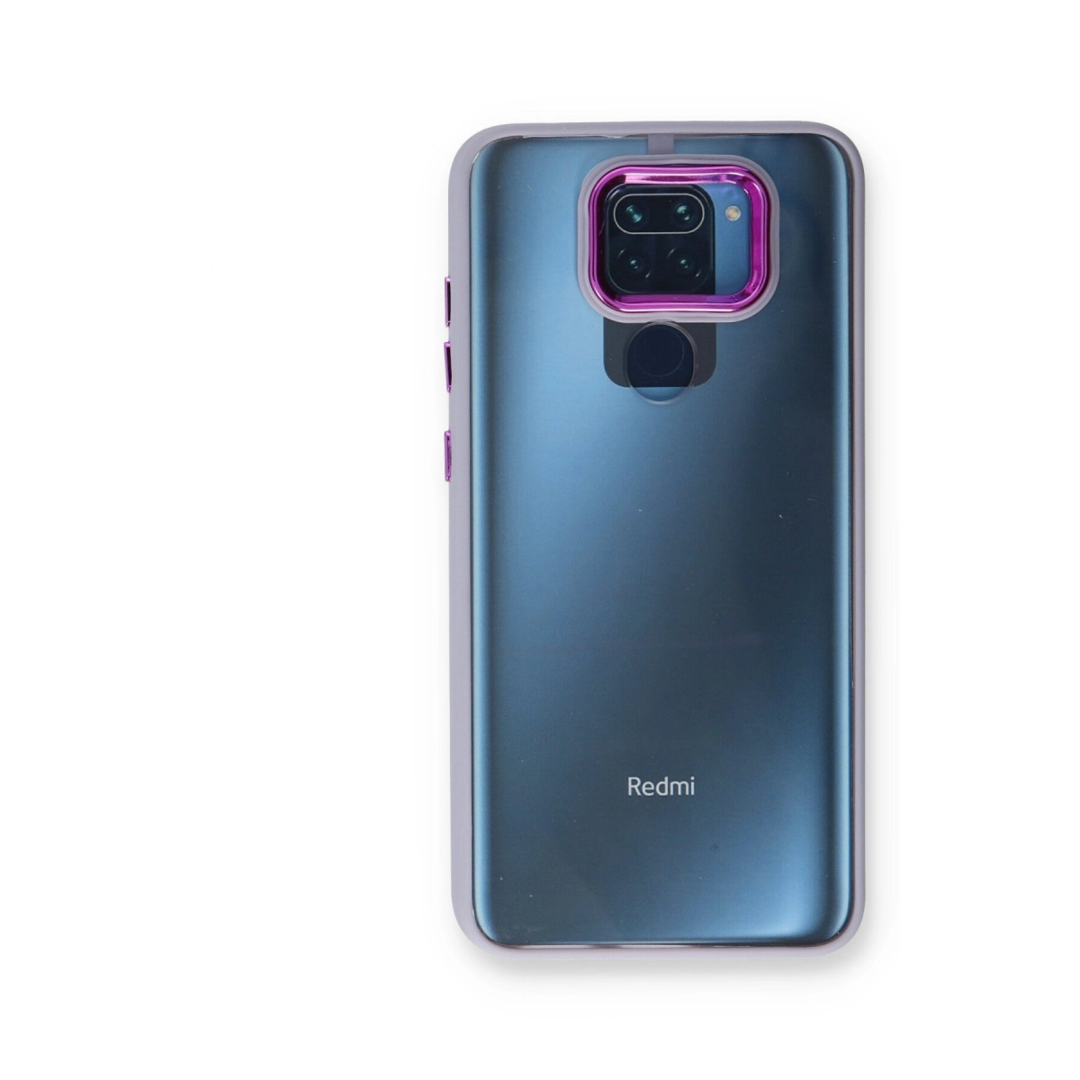Xiaomi Redmi Note 9 Kılıf Dora Kapak - Lila