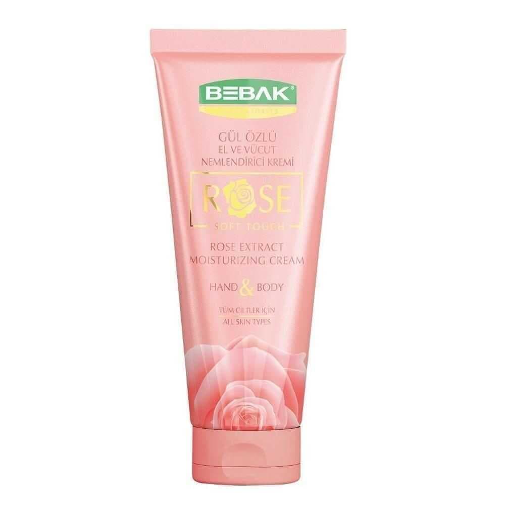 Bebak Gül Özlü Nemlendirici El ve Vücut Kremi 200 Ml