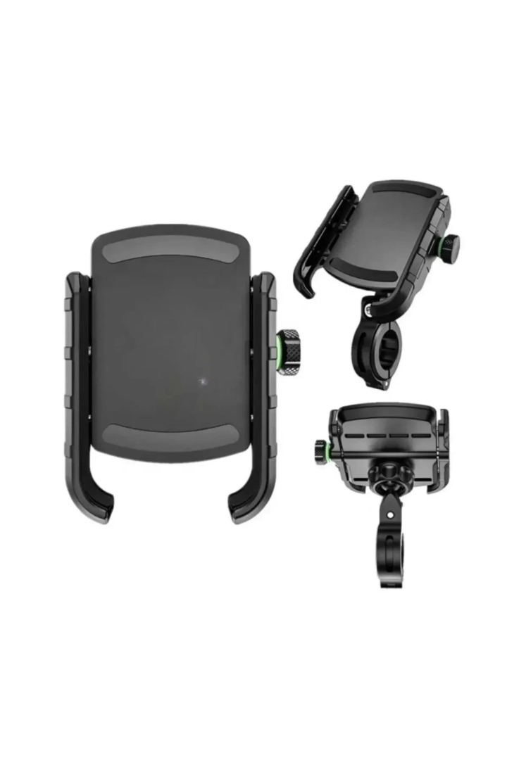 Motosiklet Gidon Ve Ayna Bağlantılı Motor Ve Bisiklet Uyumlu Telefon Tutucu 12-24w Hızlı Şarj