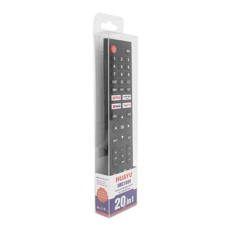 HUAYU KL URC1699 20 IN 1 NETFLIX- YOUTUBE- PRIME VIDEO TUŞLU UNIVERSAL LCD-LED TV KUMANDA (4767)