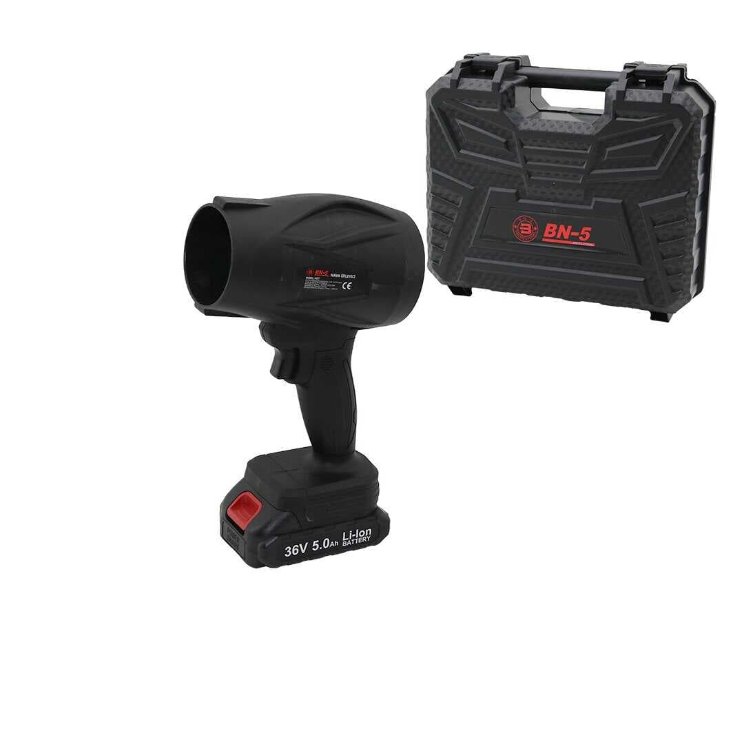 ŞARJLI - ÇİFT BATARYA HAVA ÜFLEYİCİ KÖRÜK FÖN MODEL  36V - 2000W  H27 (5430)