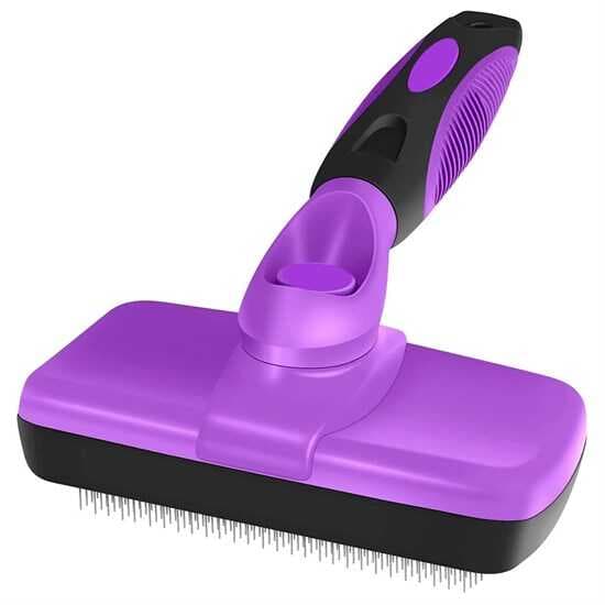 Otomatik Temizlenebilen Tuşlu Pratik Kedi Köpek Tüy Toplama Fırçası (5430)