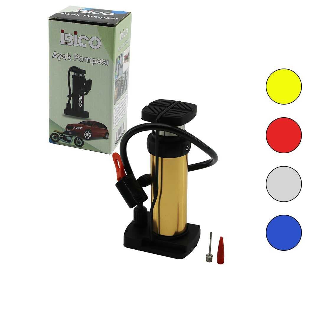 DİKEY MODE LİNCE PİSTONLU AYAK POMPASI OTO-ARAÇ - BİSİKLET-MOTOR LASTİK - TOP - ŞİŞME HAVUZ-YATAK (5430)