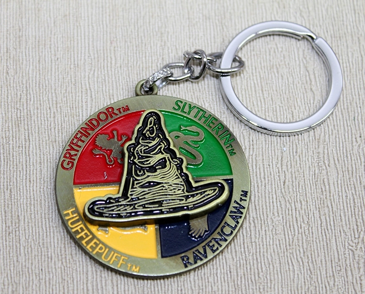 Metal Dönen Harry Potter Seçmen Şapka Anahtarlık Alk3094