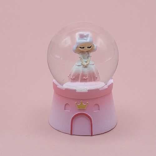 Küçük Boy Sevimli Prenses Kar Küresi