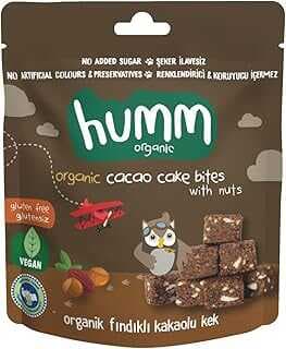 Humm Orgaic Glutesiz Vega Kakaolu ve Fıdıklı Kek