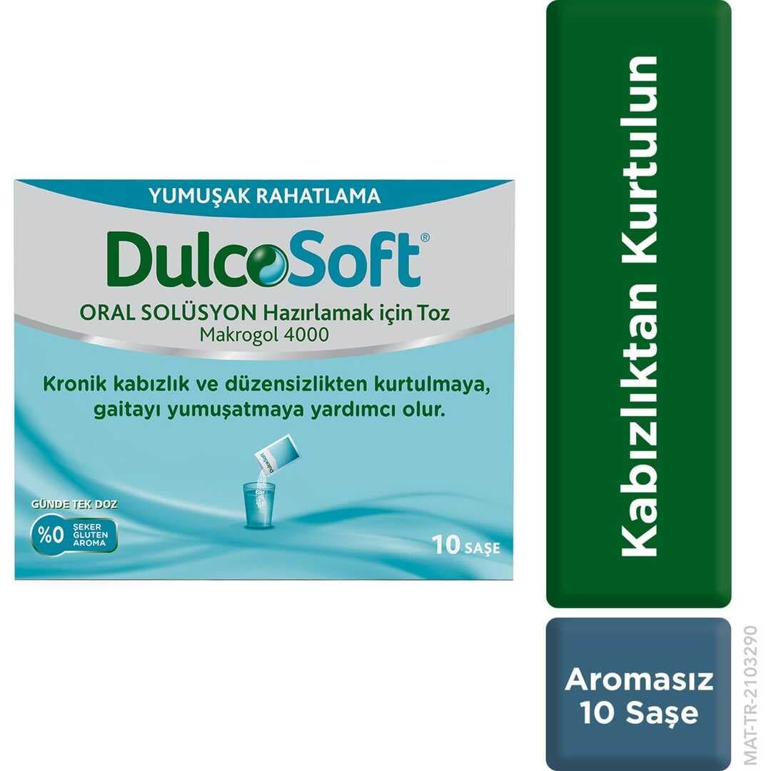 Dulcosoft Oral Solüsyon Hazırlamak İçin Toz Aromasız 10 Adet Saşe