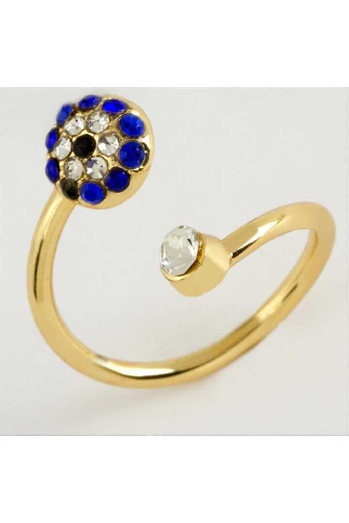 Nazar Taşlı Eklem Yüzük 1 Adet