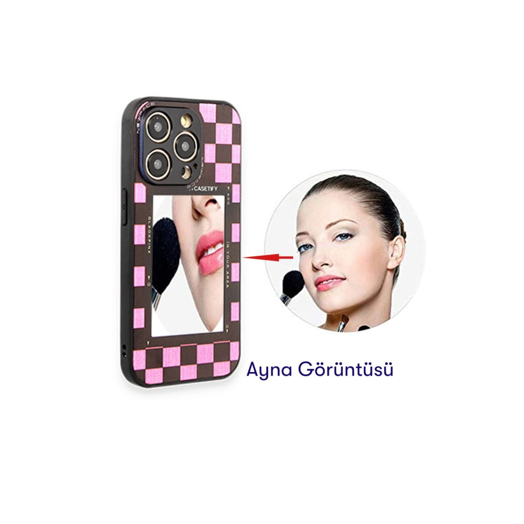 Samsung Galaxy A04s Kılıf Mirror Desenli Kapak - Mirror - 5