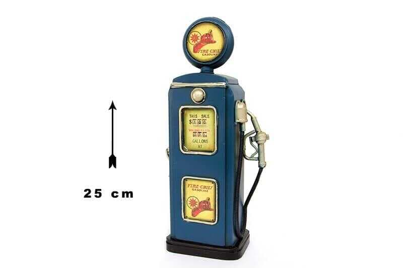 Dekoratif Metal Yakıt Pompası Biblo Kumbara Hediyelik (477477)