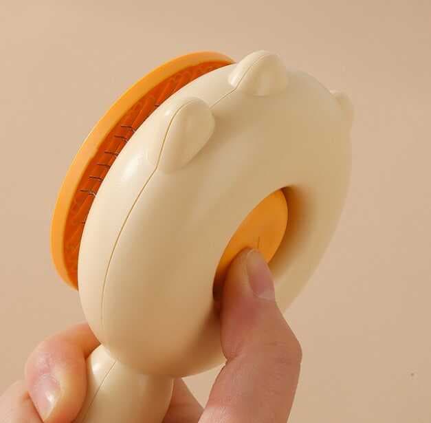 Pati Tasarımlı Otomatik Temizlenen Evcil Hayvan Fırçası