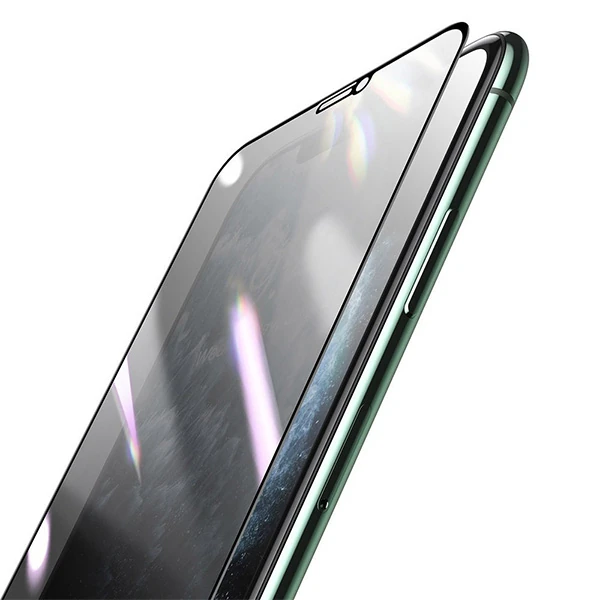 Baseus 0.25mm İPhone 11 3D Curved  Privacy Gizlili Cam Ekran Koruyucu-(5775)