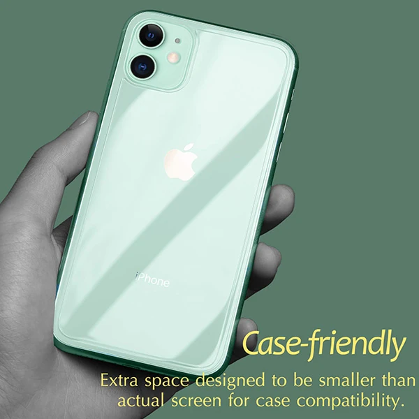 Ally İPhone 11 6.1 İnch Tempered Arka Kırılmaz Cam Koruyucu-(5775)