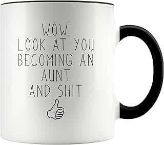 print dore Personalized New Aunt Gift, Aunt To Be, Funny Aunt, Pregnancy Announcement, New Aunt Mug, New Aunt Mug, Aunt Announcement, Reveal to Aunt