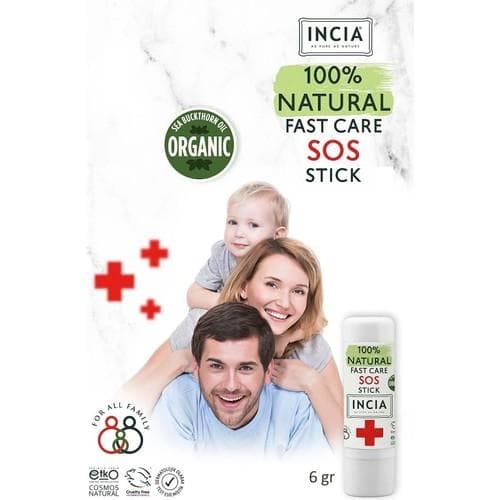 Incıa SOS Stick %100 Doğal Stick 6g