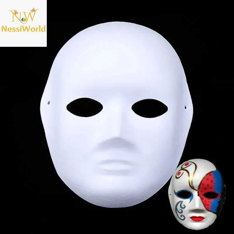Boyanabilir Surat Model Maske – Lastikli | Kendin Tasarla