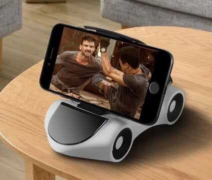 Araba Tasarımlı Araç İçi Telefon Tutucu Kaymaz, 360 Dönerek Ayarlı