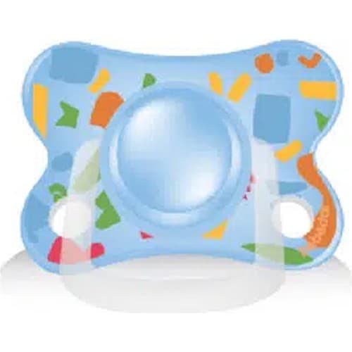 Bebedor Retro Serisi Simetrik Uçlu Emzik No 2 6-18 Ay Mavi