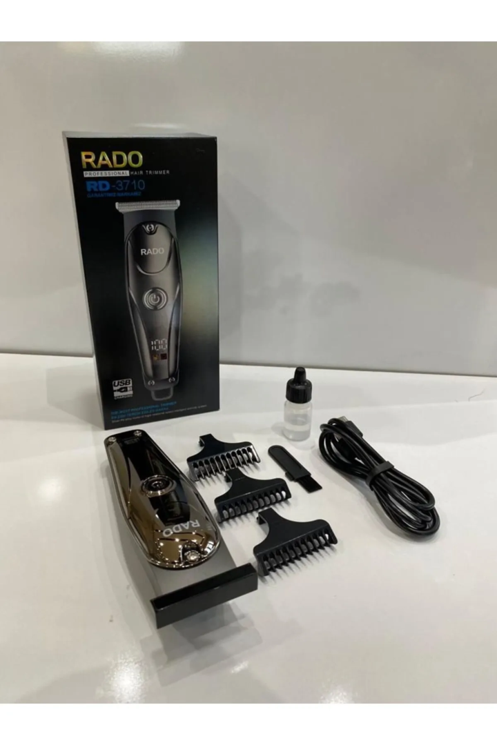 Rado Rd-3710 T Bıçak Sıfır Kesim Lcd Ekran Şarjlı Tıraş Makinesi