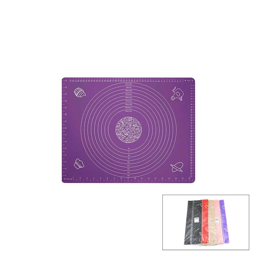 DİKDÖRTGEN 45X65CM RENKLİ SİLİKON HAMUR MATI ÖLÇEK ÇİZİMLİ 220GR HERHANGİ BİR RENK GÖNDERİLİR (5430)