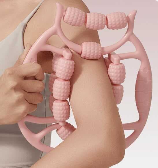 18 Tekerlekli Selülit Masaj Aleti Lenf Drenaj Rulosu CM-376