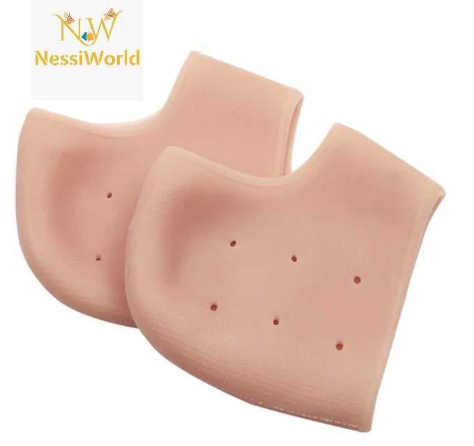 Silikon Topuk Çorabı Ten Rengi