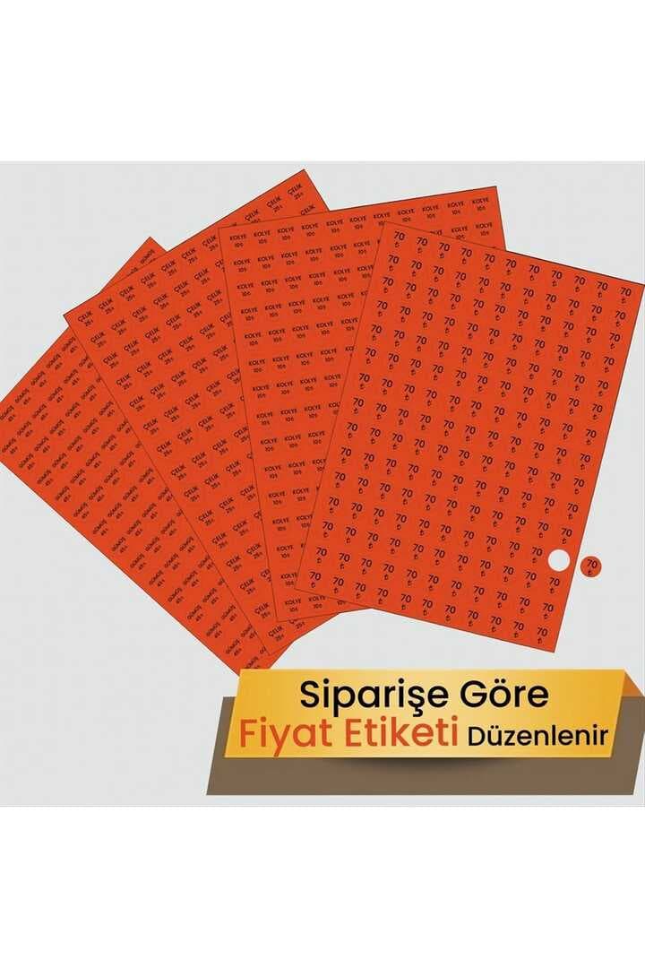 Fiyat Etiketi 165 Adet 15 mm