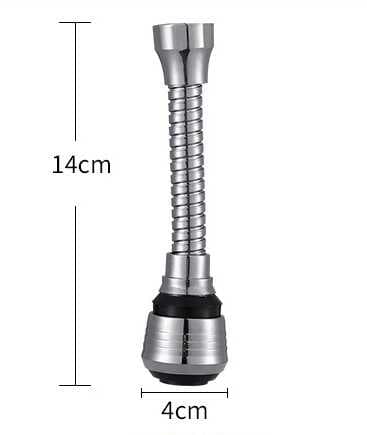 Hortumlu Esnek Su Tasarruflu 2 Modlu Musluk Başlığı