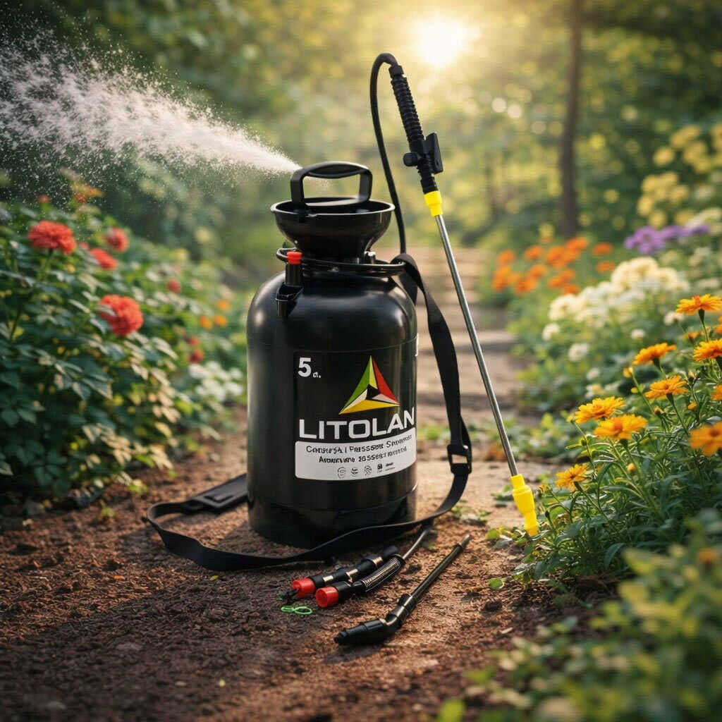 5LT MANUEL 2IN1 BAHÇE PÜSKÜRTME - KÖPÜK İLAÇ POMPA (5430)