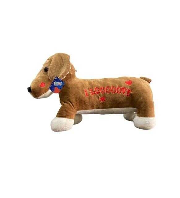 62203 PELUŞ 45 CM AŞIK KÖPEK YASTIK -HLY