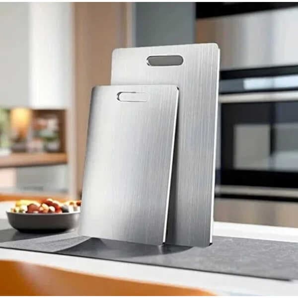 2'li Paslanmaz Çelik Kesim Panosu Seti