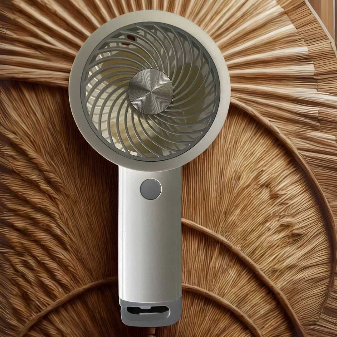 USB ile Şarj Olabilen 3 Ayarlı Fan Modlu Çanta Tipi El Fanı (5430)