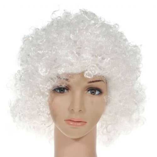 Beyaz Renk Peruk Saç