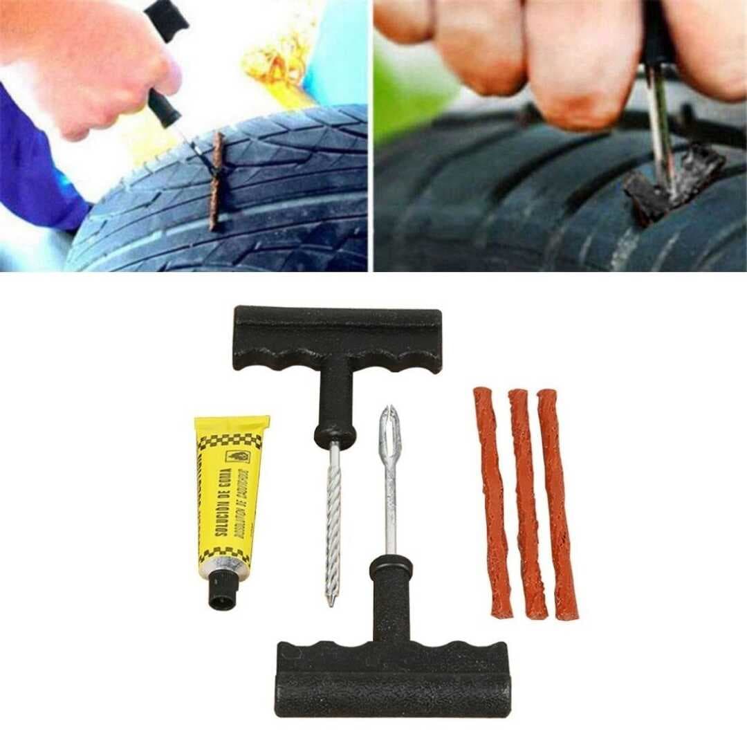 6 Parça Araba Motosiklet Otomobil Bisiklet Lastik Tamir Kiti Araç Bakım Seti (5430)