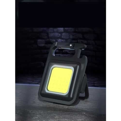 Mini 30 LED'li Çok Fonksiyonlu Şarjlı Kamp Lambası ve Anahtarlık Fener