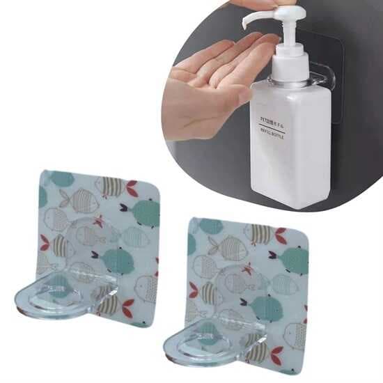 Süper Yapışkanlı Çok Amaçlı Cember Askı 2 Adet (5430)