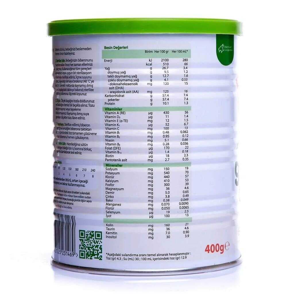Nessiworld Golden Goat 1 Keçi Sütlü Bebek Sütü 0-6 Ay 400 Gr