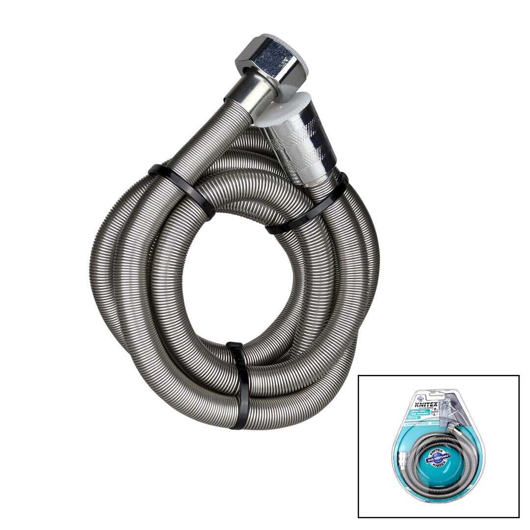 VAKUMLU   METAL YAYLI  DUŞ HORTUMU VAKUMLU 150CM (5430)