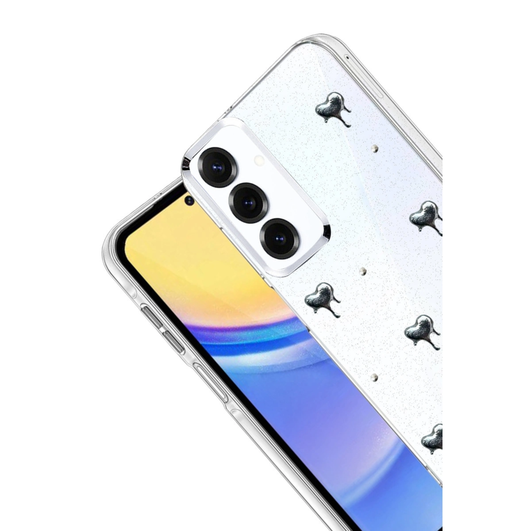 Samsung Galaxy S25 Plus Fiyonk Desenli Kapak - Desen 1