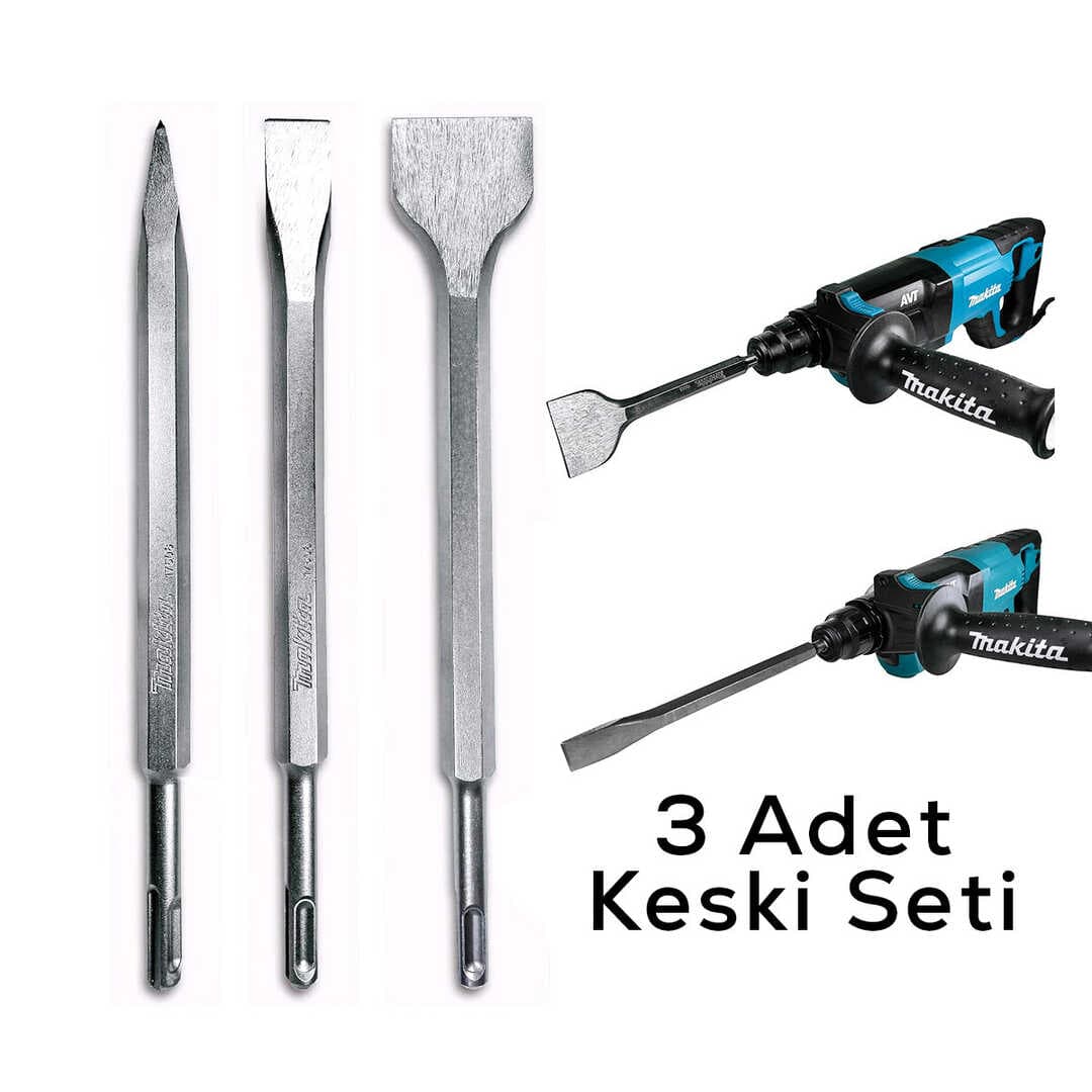 3PCS MURÇ SETİ SİVRİ -DÜZ 25CM (5430)