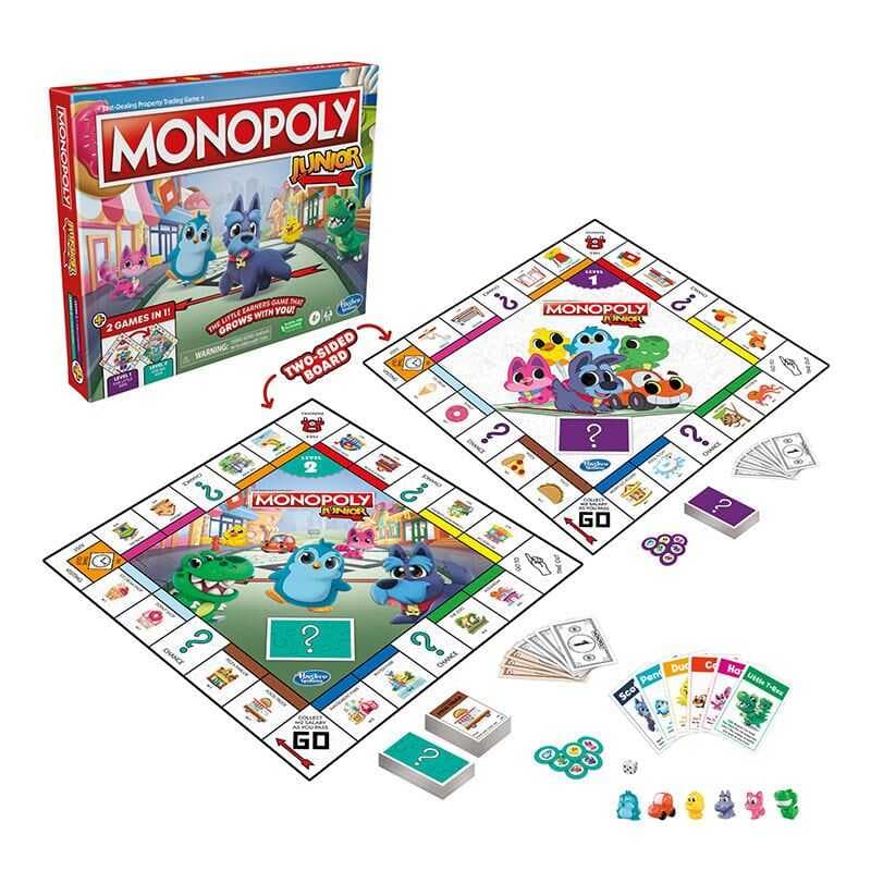 MONOPOLY JUNIOR 2Sİ 1 ARADA (