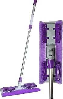 Madallı Mop Mikrofiber Sihirli mop Fayas Duvar Yüzey Temizlik Mikrofiber Madallı Mop , Teleskopik 360 derece döe, Uzayıp Kısla Sap, İstediği Bezi Tak Kulla Yedek bezli