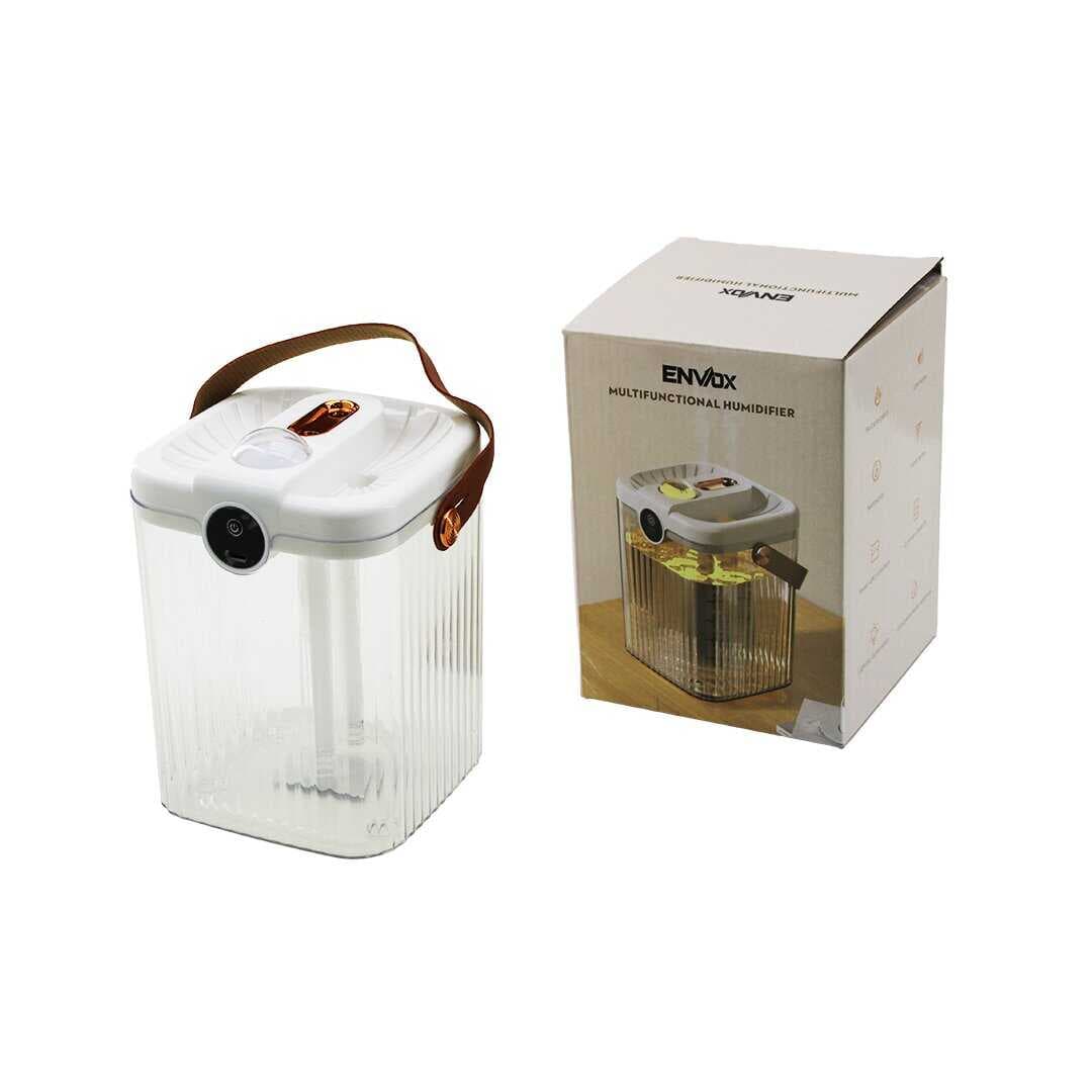 2LT USB ŞARJLI - IŞIKLI HAVA NEMLENDİRİCİ BUHAR MAKİNE - KOKU GİDERİCİ 5W (5430)