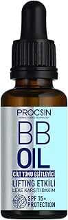 PROCSI Herbal Sciece BB Oil, Bitkisel Bakım Yağı, Cilt Yeileyici & emledirici, Leke Karşıtı & Aydılatıcı, 20 ML