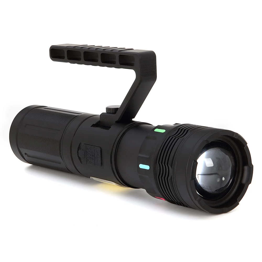 15.000 Lümen Tg+cob Led Şarjlı El Feneri  Wt-703