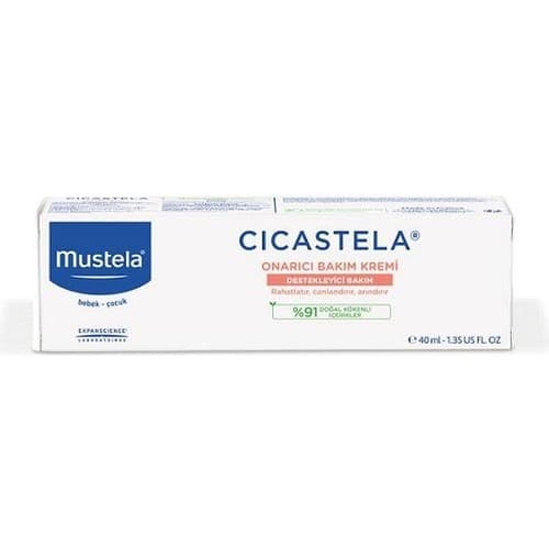 Mustela Onarıcı Bakım Kremi Cicastela Repairing Cream 40ML
