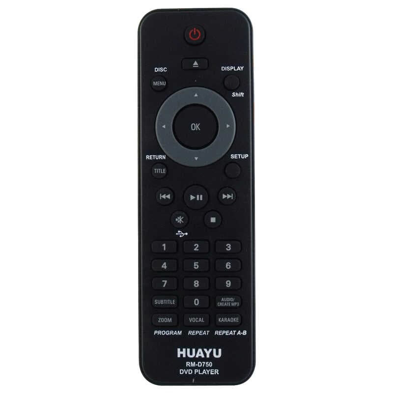 HUAYU KL RM-D750 PHILIPS UNİVERSAL DVD KUMANDASI AMBALAJLI (4767)
